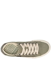 Taos Footwear Z-Soul Canvas Zip Detail Sneakers