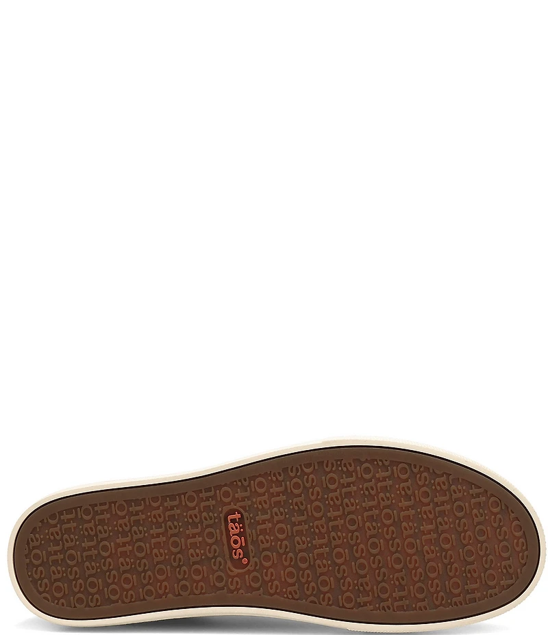 Taos Footwear Z-Soul Canvas Zip Detail Sneakers