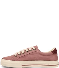Taos Footwear Z-Soul Canvas Zip Detail Sneakers