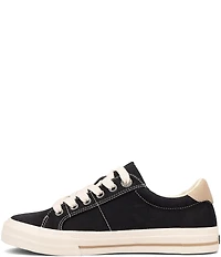 Taos Footwear Z-Soul Canvas Zip Detail Sneakers