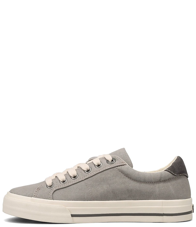 Taos Footwear Z-Soul Canvas Zip Detail Sneakers