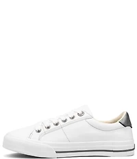 Taos Footwear Z-Soul Canvas Zip Detail Sneakers