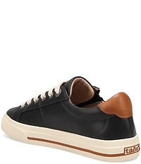 Taos Footwear Z-Soul Lux Leather Zip Platform Sneakers