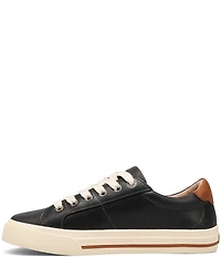 Taos Footwear Z-Soul Lux Leather Zip Platform Sneakers