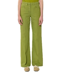 Tara Jarmon High-Rise Straight Jeans