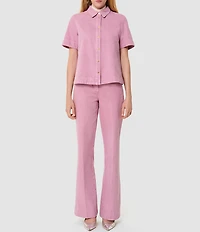 Tara Jarmon Jerome Straight Leg Scoop Pocket Jeans