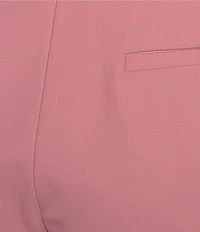 Tara Jarmon Philippa Flat Front Roll Cuff Cropped Pants