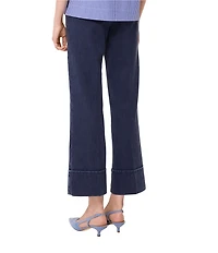 Tara Jarmon Pierre Denim Flare Leg Cropped Jeans
