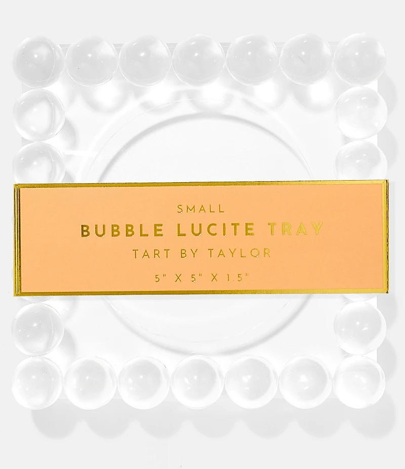 Tart By Taylor Bubble Lucite Tray