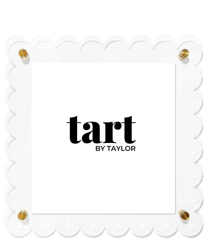 Tart by Taylor Classic Scallop Acrylic Floating Frame, 23#double;