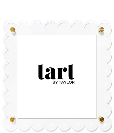 Tart by Taylor Classic Scallop Acrylic Floating Frame, 23#double;