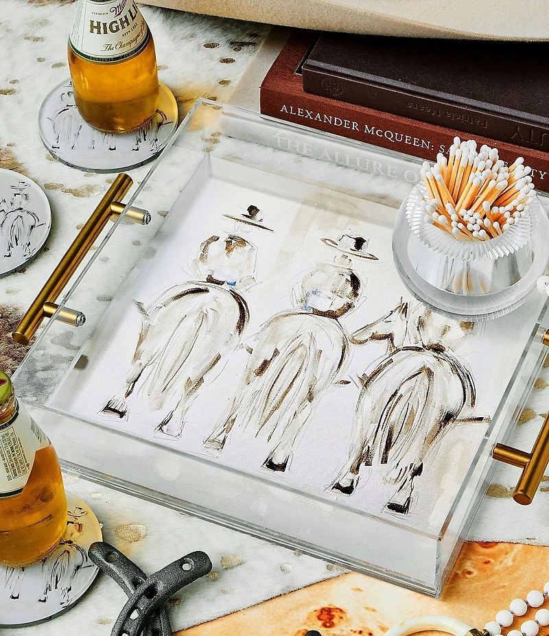 Tart by Taylor Emma Katherine Three Amigos Large Acrylic Tray