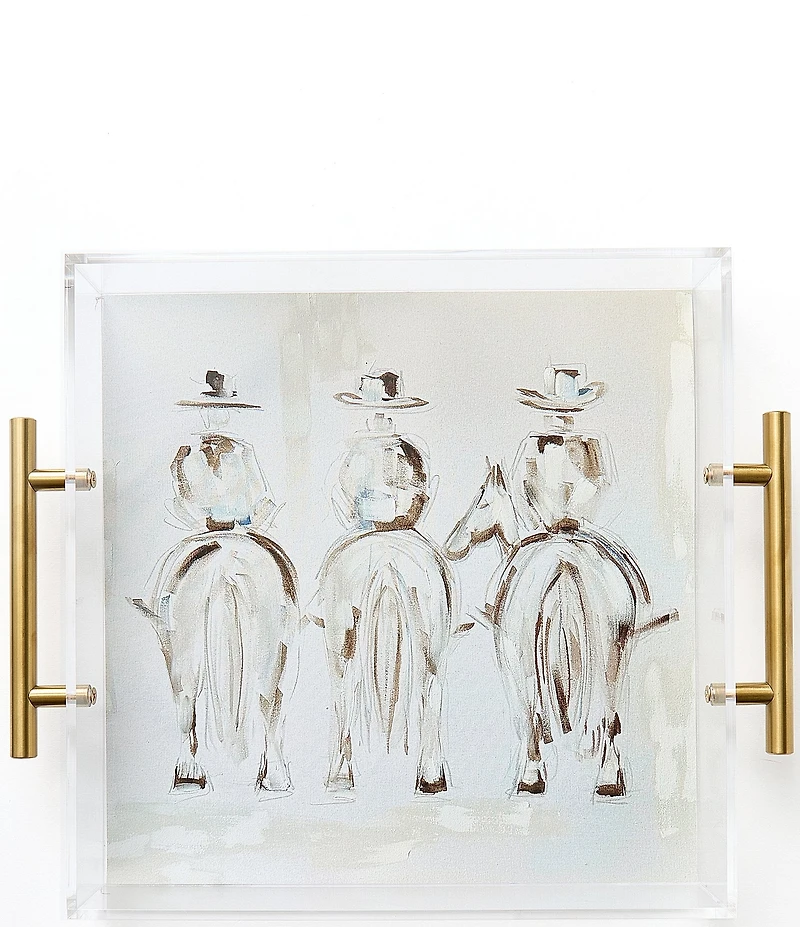 Tart by Taylor Emma Katherine Three Amigos Large Acrylic Tray