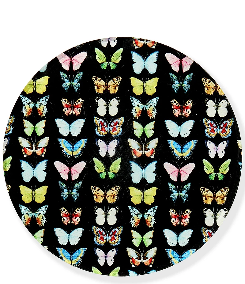 Tart by Taylor Monarch Butterfly Acrylic Coasters, Set of 4