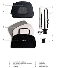 Tavo Pet Crispin Crash-Tested Pet Travel Crate