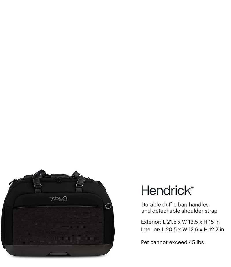 Tavo Pet Hendrick Pet Car Seat Stroller Travel System