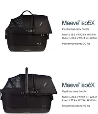 Tavo Pet Maeve™ Iso 5X Car Seat + Roscoe™ Stroller Frame Travel System