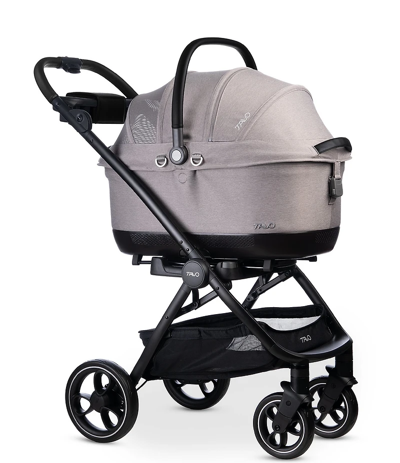 Tavo Pet Maeve Iso 6X Car Seat + Roscoe Stroller Frame Travel System