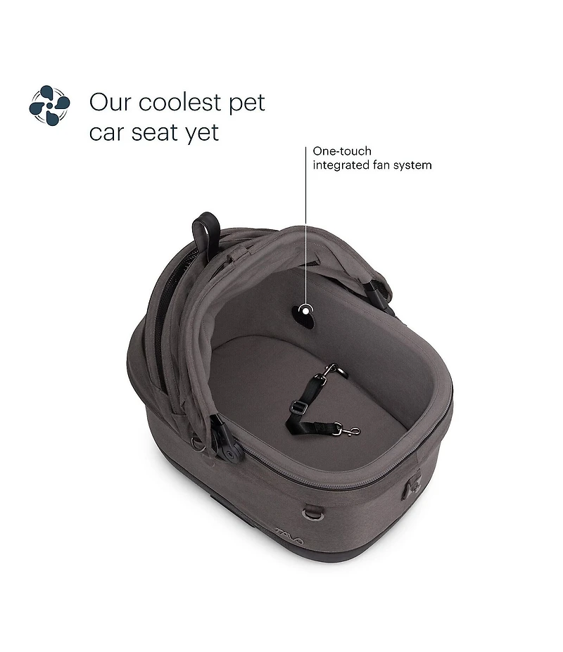 Tavo Pet Maeve™ iso Wind + Roscoe™ Trek Pet Car Seat + Stroller Travel System, ISO5X Wind Size