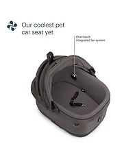 Tavo Pet Maeve™ iso Wind + Roscoe™ Trek Pet Car Seat + Stroller Travel System, ISO5X Wind Size
