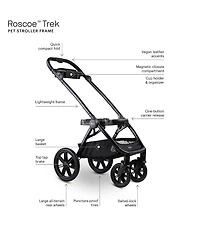 Tavo Pet Maeve™ iso Wind + Roscoe™ Trek Pet Car Seat + Stroller Travel System