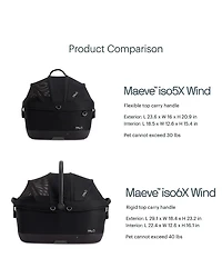 Tavo Pet Maeve™ ISO Wind Pet Car Seat with Built in Fan & Isofix Latches