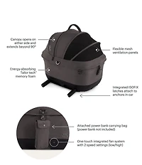 Tavo Pet Maeve™ ISO Wind Pet Car Seat with Built in Fan & Isofix Latches