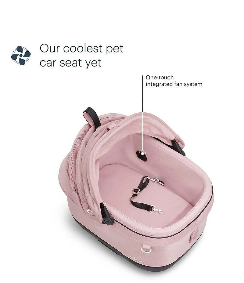 Tavo Pet Maeve™ ISO Wind Pet Car Seat with Built in Fan & Isofix Latches