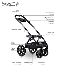 Tavo Pet Roscoe™ Trek Pet Stroller Frame