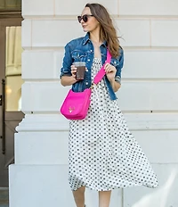 Taxidermy Sayre Leather Mini Sling Crossbody Bag