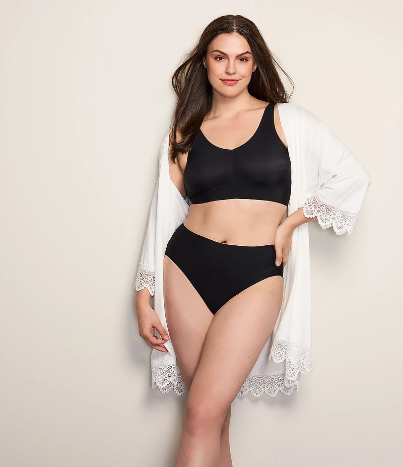 TC Fine Shapewear Contemporary Matte Hi-Cut Panty