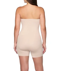 TC Fine Shapewear Dress Rehearsal Strapless Mid-Thigh Shaping Bodysuit