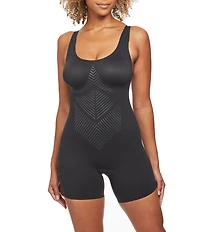 TC Fine Shapewear Iconic Core Extra Firm Mid-Thigh Bodysuit with Rear Lift