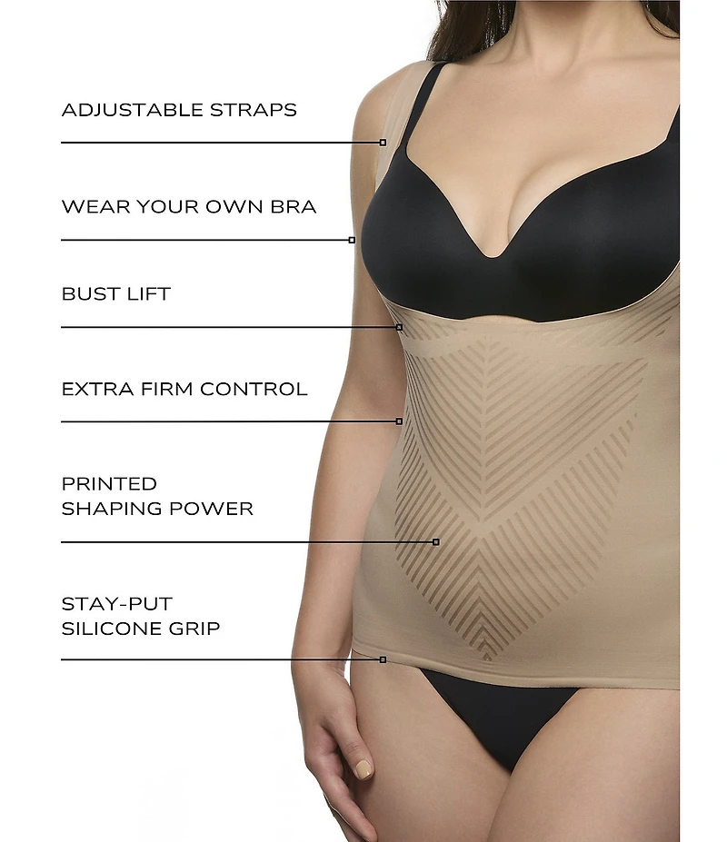 TC Fine Shapewear Iconic Core™ Open-Bust Control Top