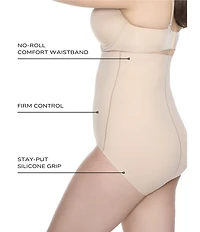 TC Fine Shapewear Sleek Essentials Hi-Waist Brief Shapewear