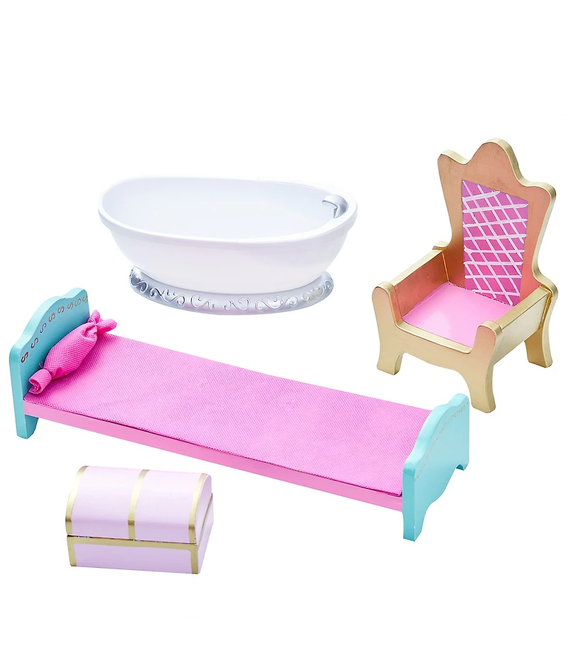 Teamson Kids Dreamland Multi Castle Play Vanity & Accessories Set