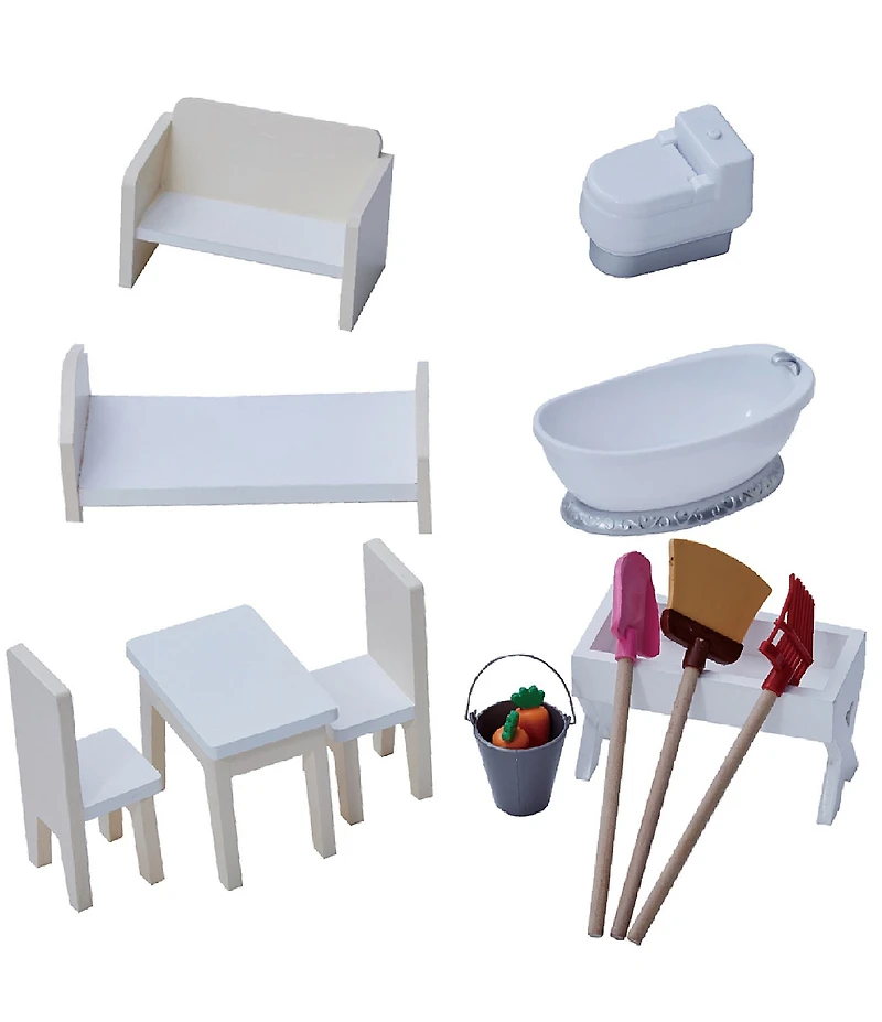 Teamson Kids Dreamland Farm House 12#double; Dollhouse