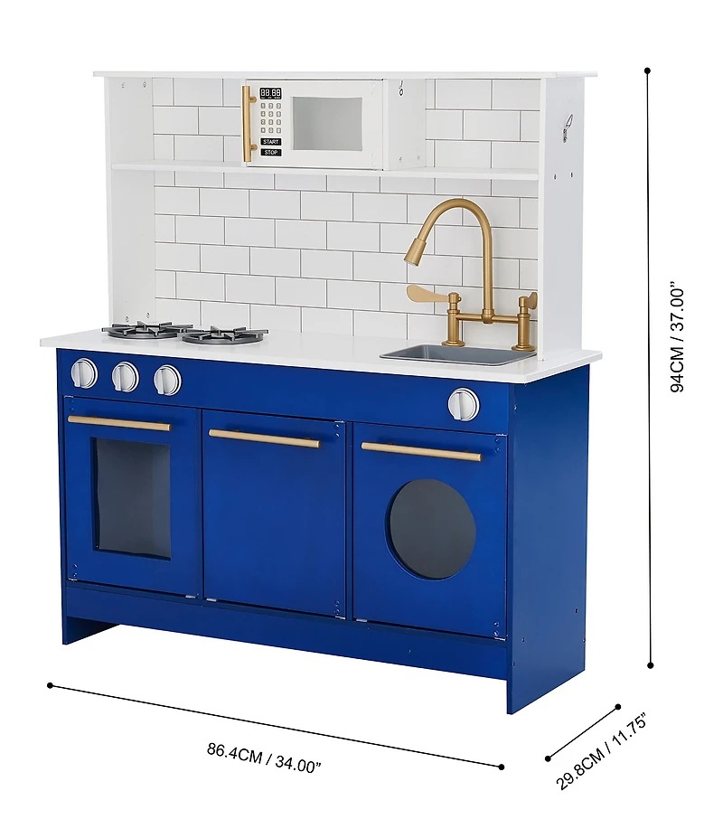 Teamson Kids Little Chef Berlin Modern Play Kitchen