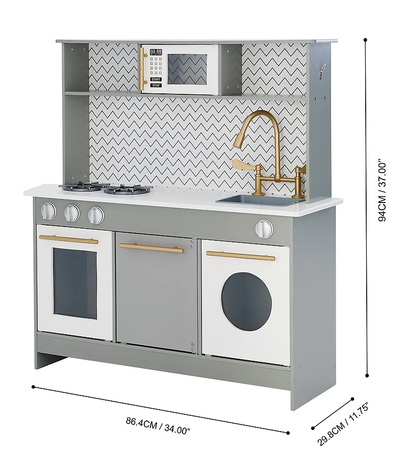 Teamson Kids Little Chef Berlin Modern Play Kitchen