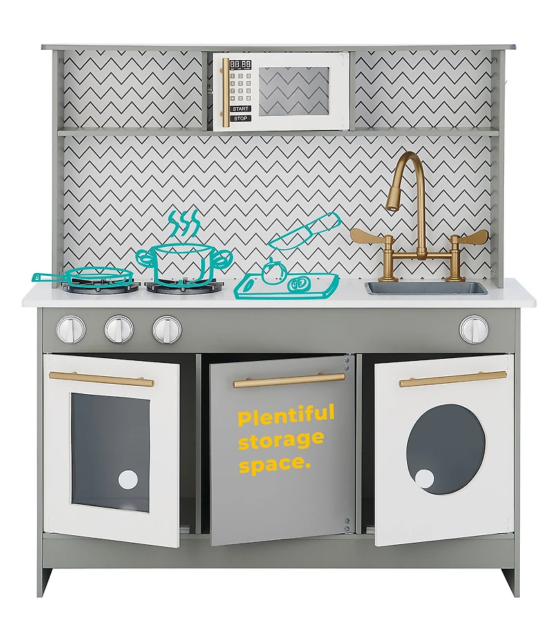 Teamson Kids Little Chef Berlin Modern Play Kitchen