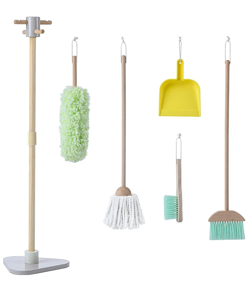 Teamson Kids Little Helper 6-Piece Cleaning Set