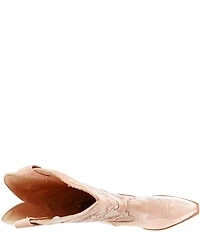 Tecovas Annie Rose Gold Hearts Tall Western Boots