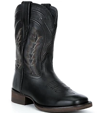 Tecovas Boys' The Doc Cowhide Leather Square Toe Cowboy Boots (Toddler)