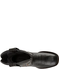 Tecovas Boys' The Doc Cowhide Leather Square Toe Cowboy Boots (Toddler)