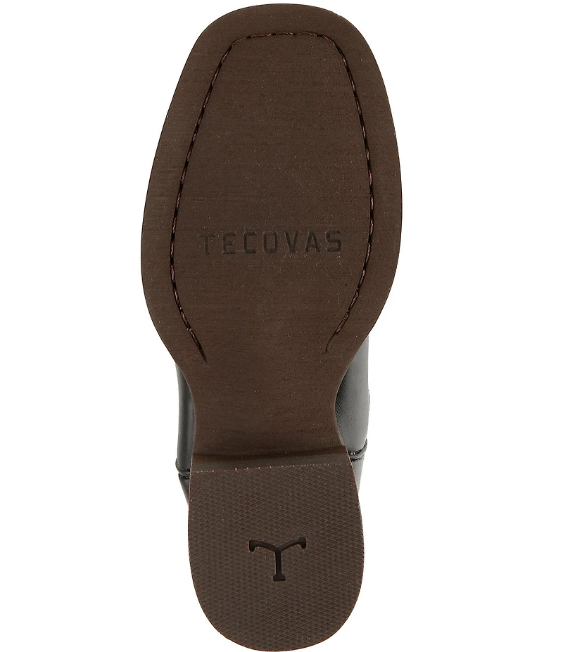 Tecovas Boys' The Doc Cowhide Leather Square Toe Cowboy Boots (Toddler)