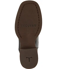 Tecovas Boys' The Doc Cowhide Leather Square Toe Cowboy Boots (Toddler)