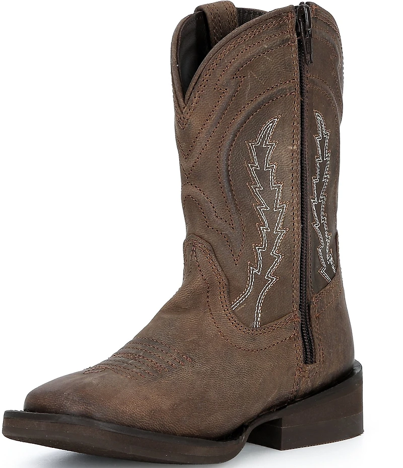 Tecovas Boys' The Doc Goat Leather Cowboy Boots (Toddler)