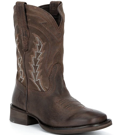 Tecovas Boys' The Doc Leather Cowboy Boots (Youth)