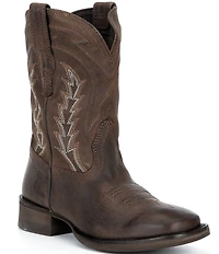 Tecovas Boys' The Doc Leather Cowboy Boots (Youth)