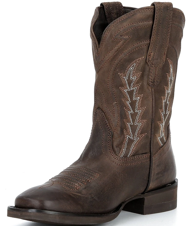 Tecovas Boys' The Doc Leather Cowboy Boots (Youth)